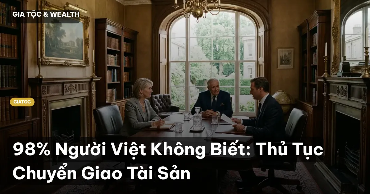 thủ tục thừa kế