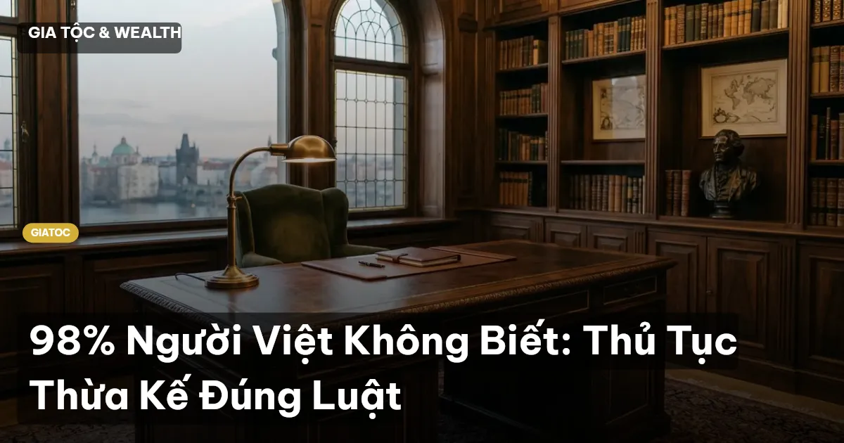 thủ tục thừa kế
