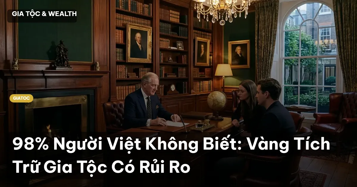 vàng tích trữ