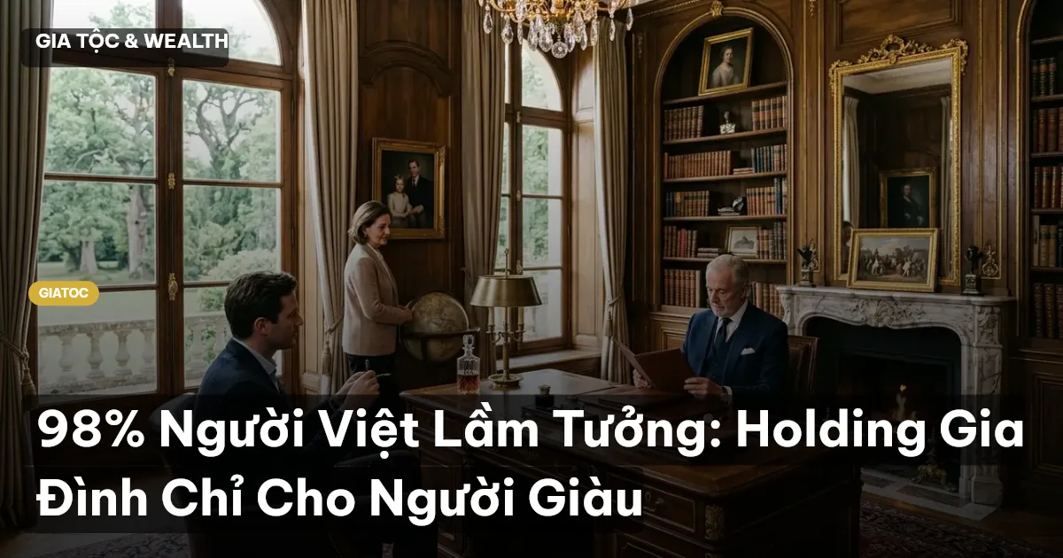 holding gia đình