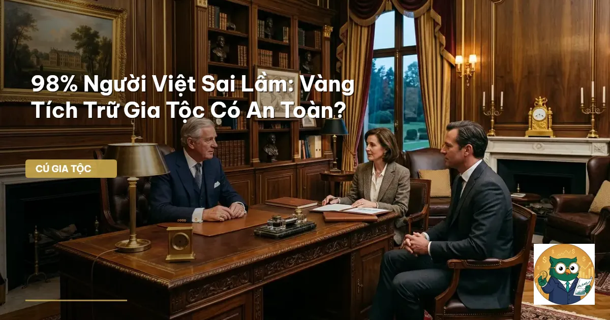 vàng tích trữ