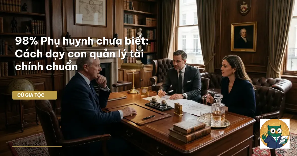 giáo dục tài chính cho con cháu