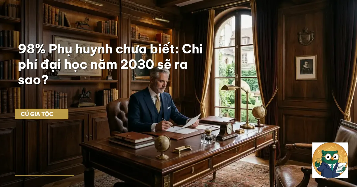 chi phí đại học 2030
