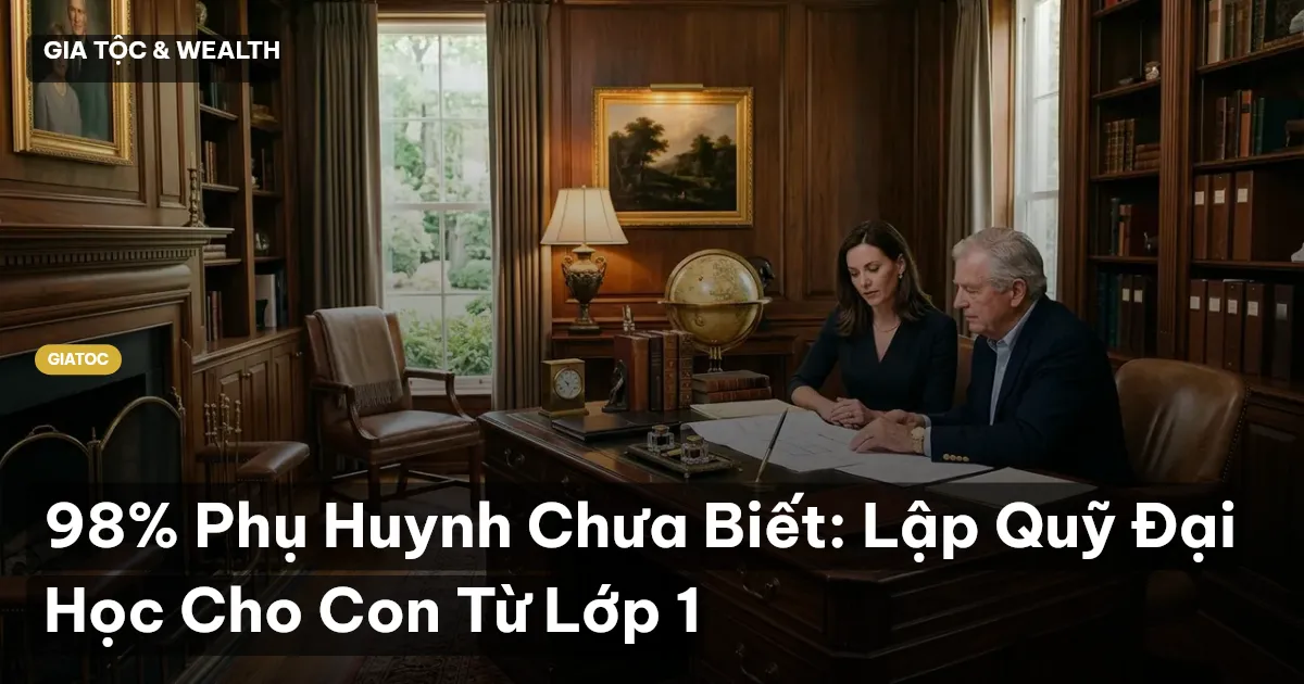 quỹ đại học cho con