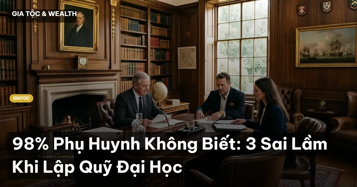 lập quỹ đại học