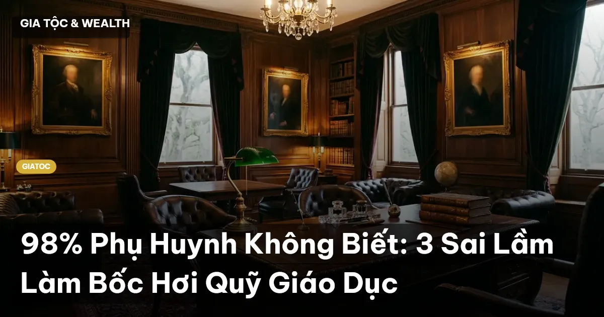 quỹ giáo dục cho con