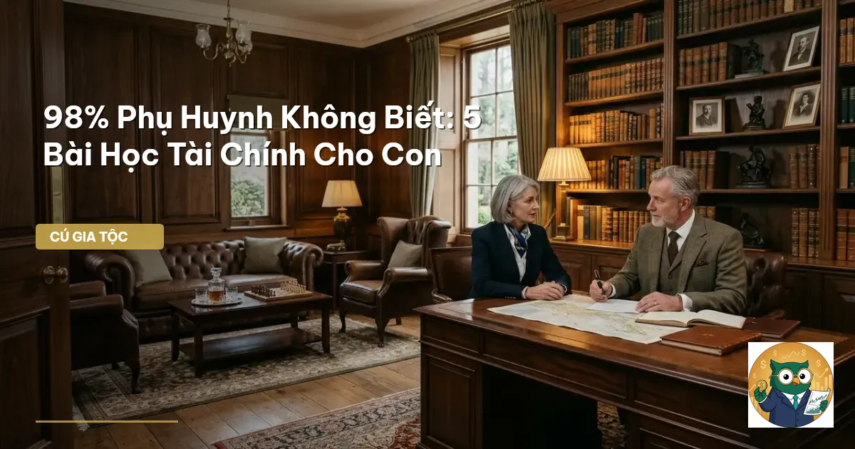 dạy con về tiền