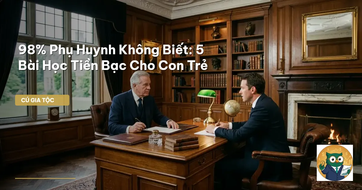 dạy con về tiền