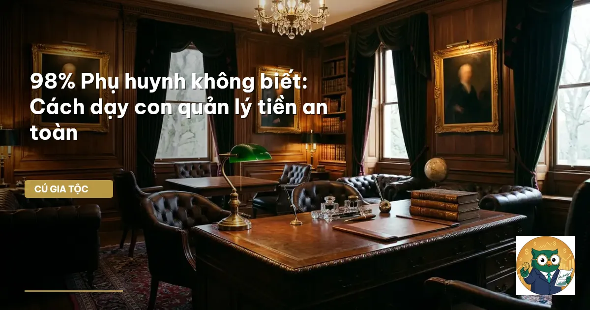 giáo dục tài chính cho trẻ em