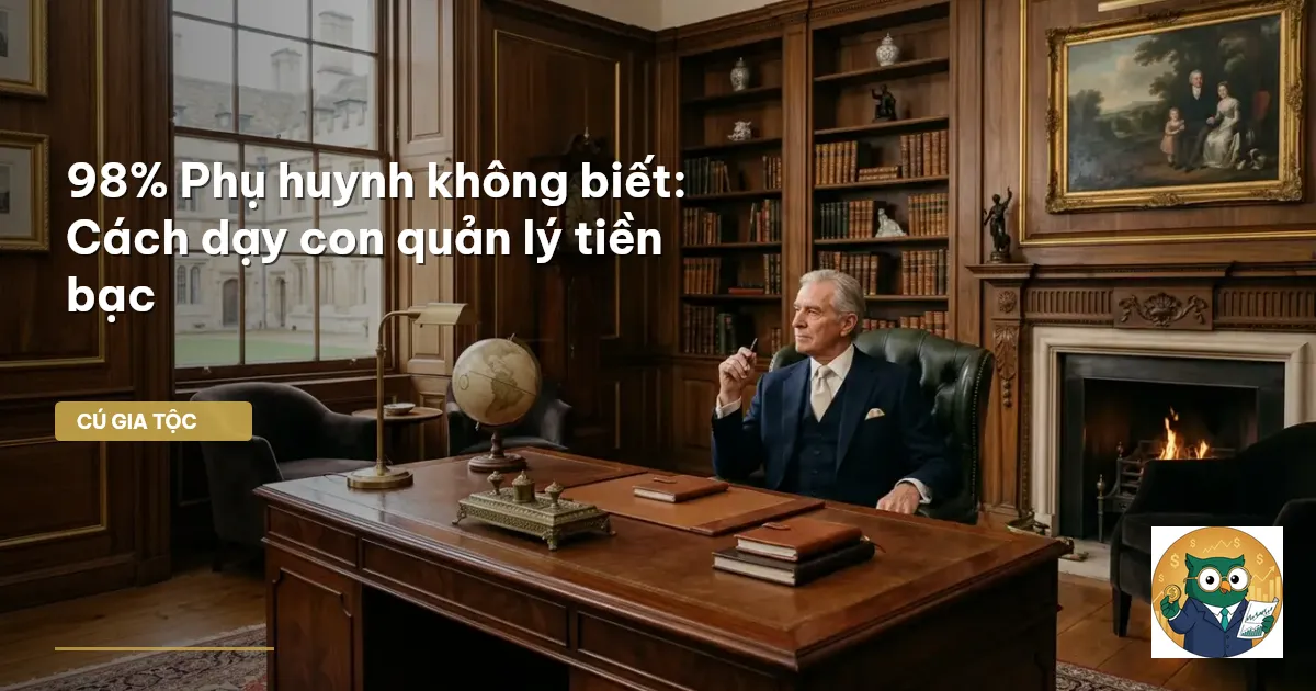 dạy con về tiền