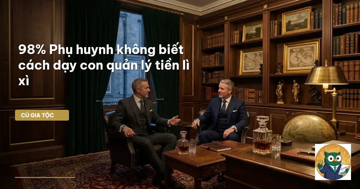 dạy con về tiền