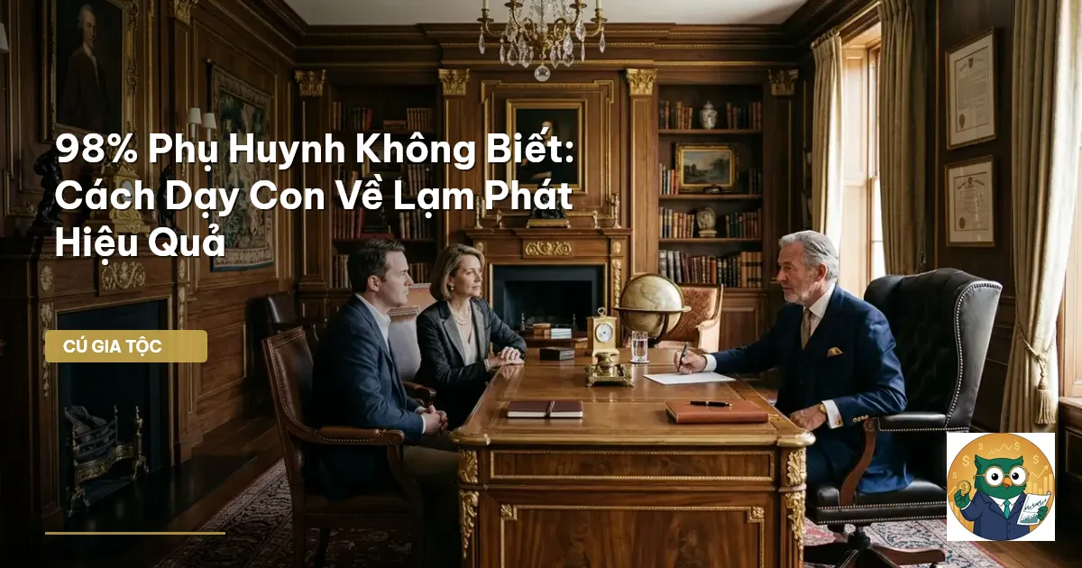 dạy con về lạm phát