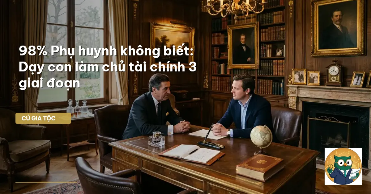 dạy con làm chủ tài chính