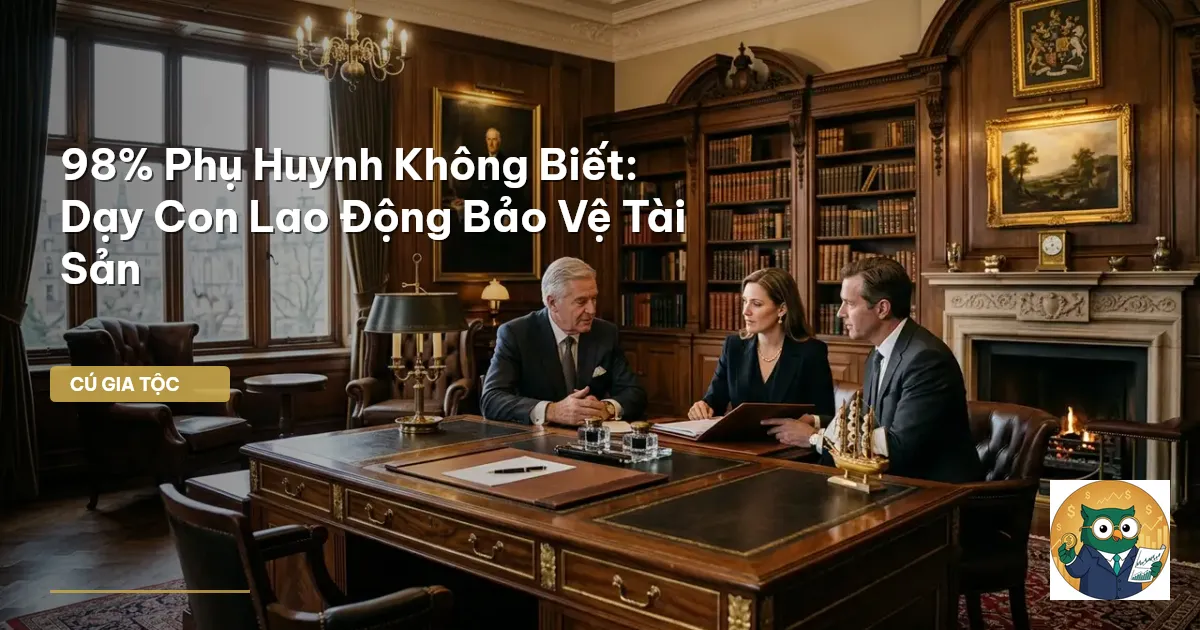 dạy con lao động