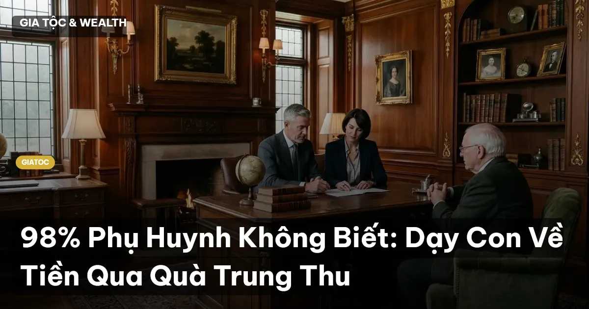 dạy con về tiền
