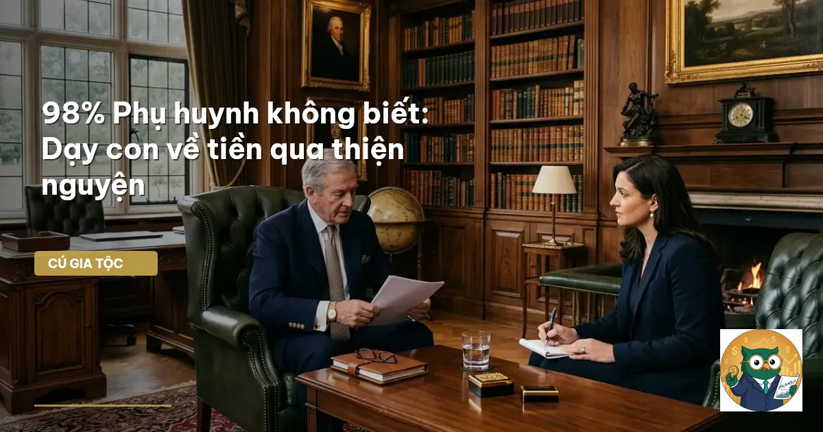 dạy con về tiền