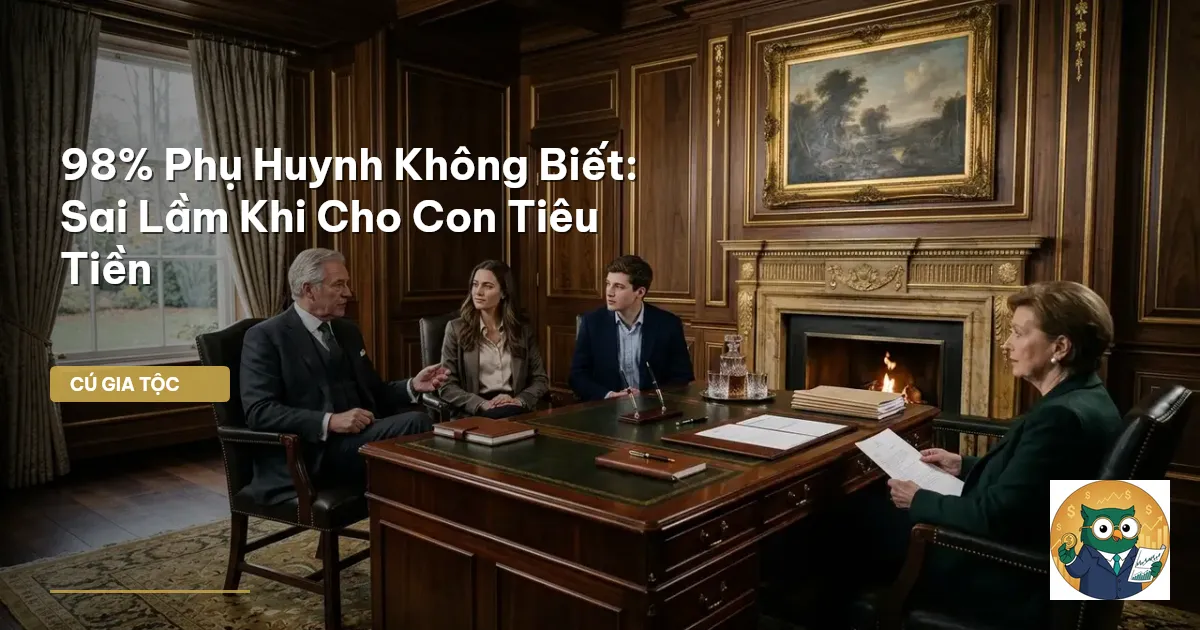 dạy con tiêu tiền