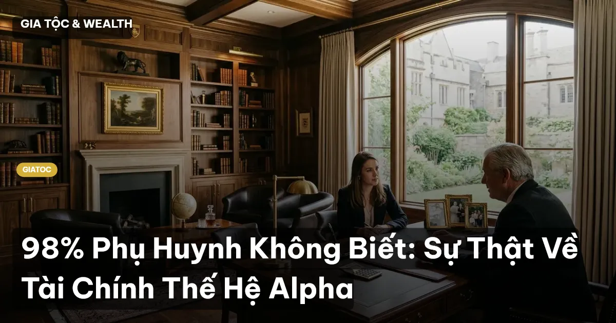 giáo dục tài chính cho con cháu