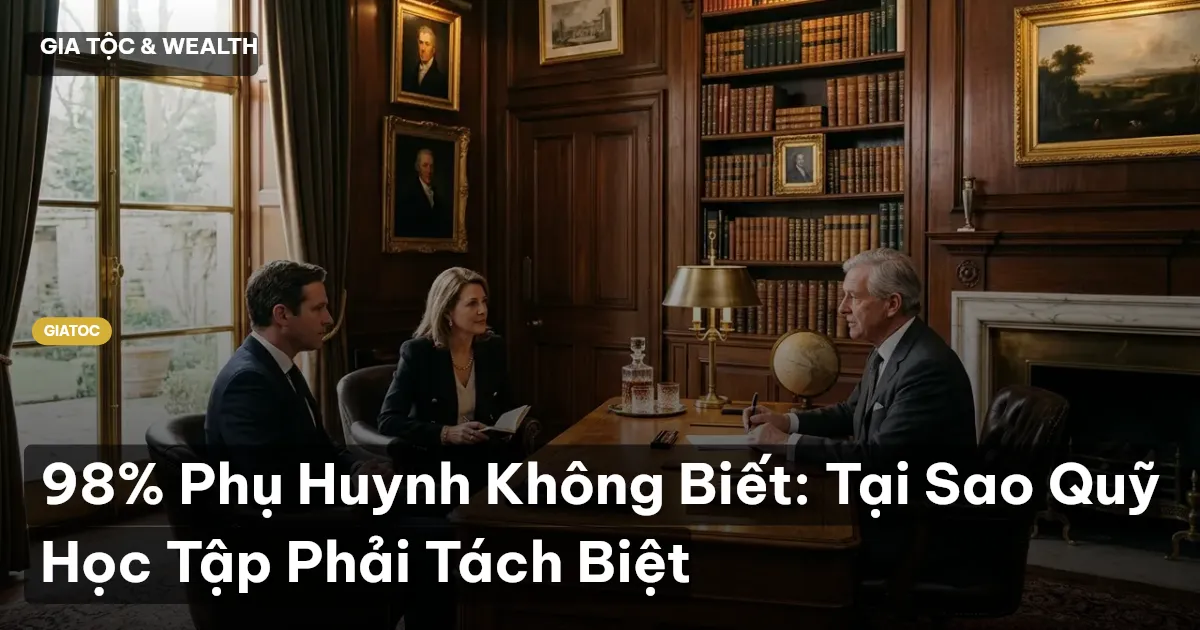 quỹ học tập cho con