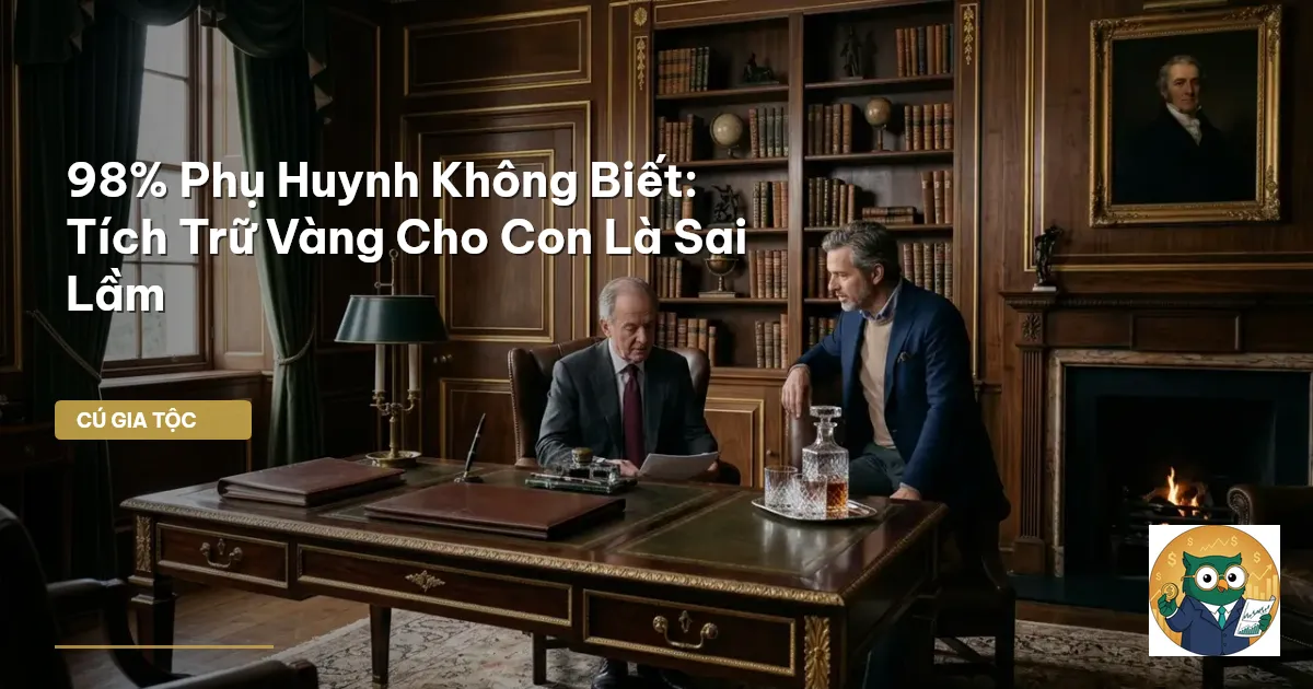 tích trữ vàng