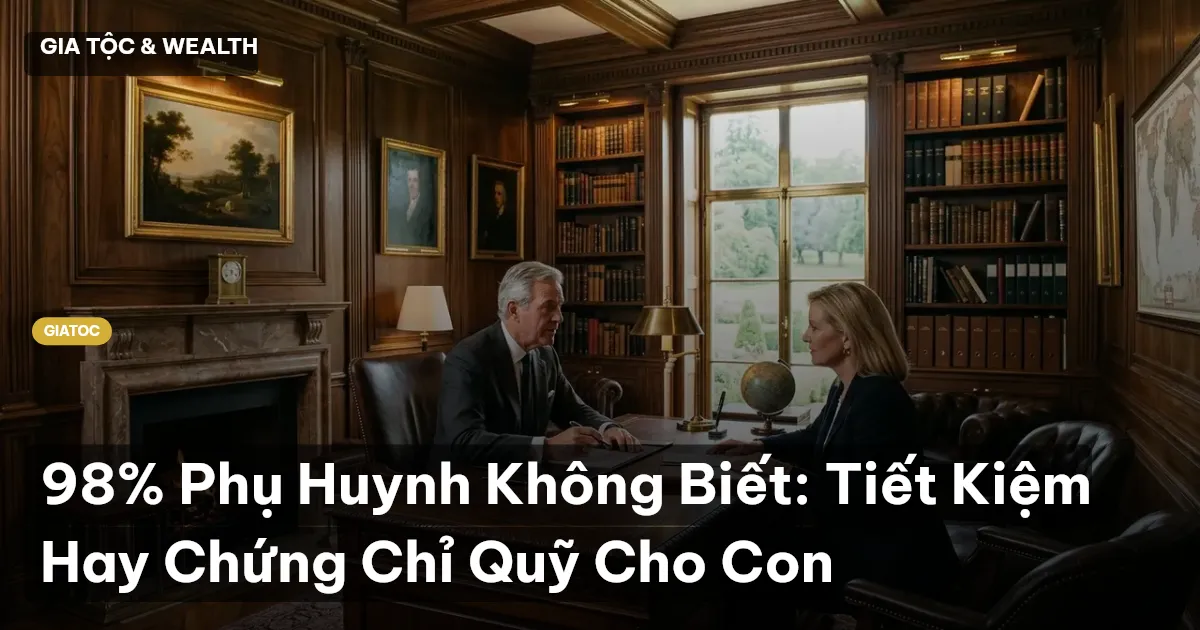 tích lũy cho con