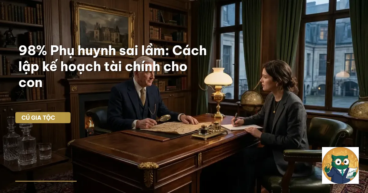 kế hoạch tài chính cho con