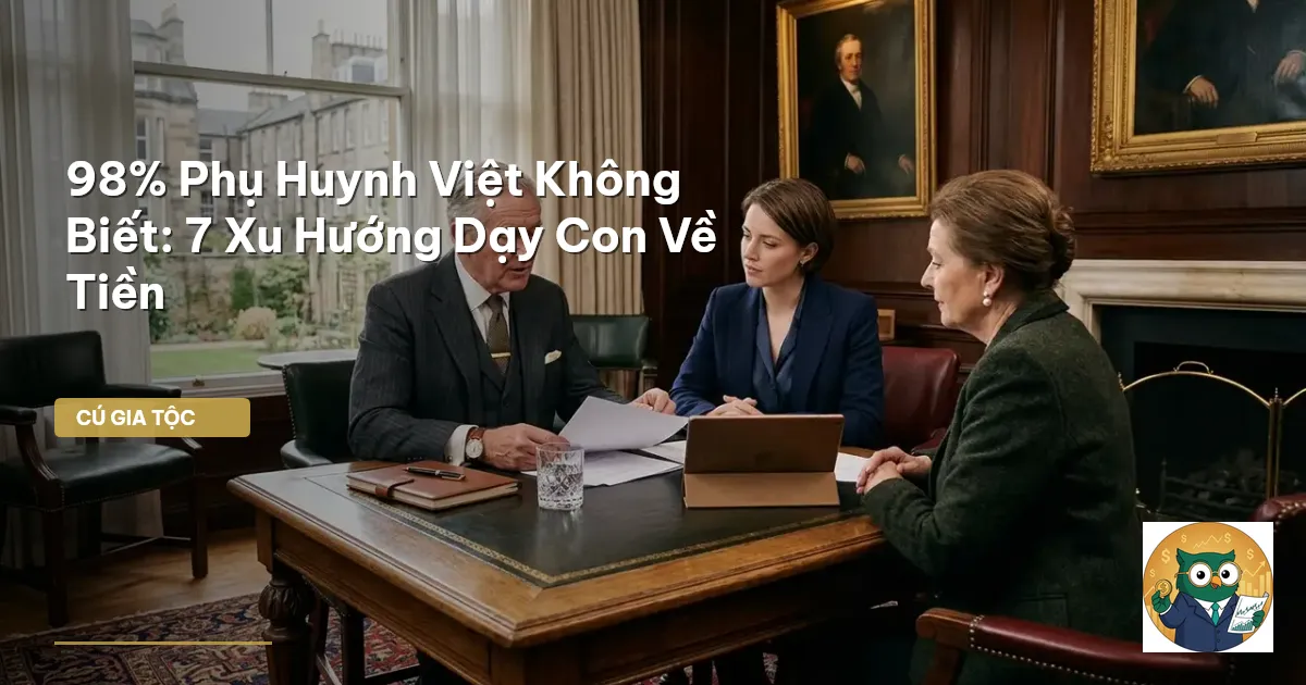 giáo dục tài chính cho con