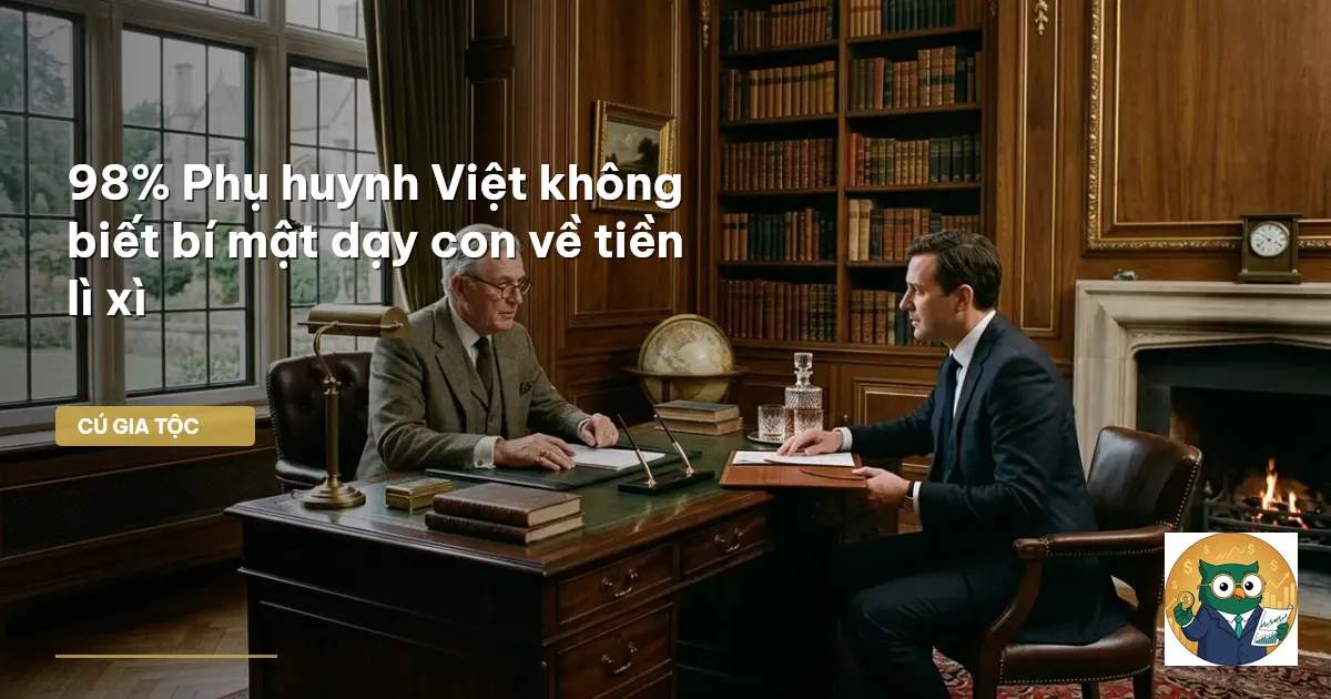 dạy con về tiền