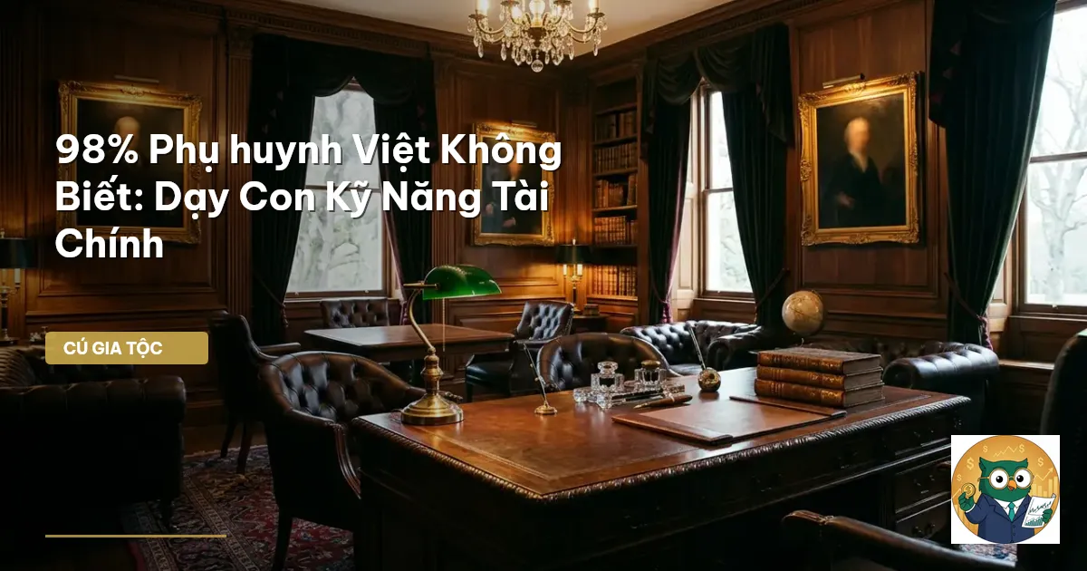 dạy con về tiền