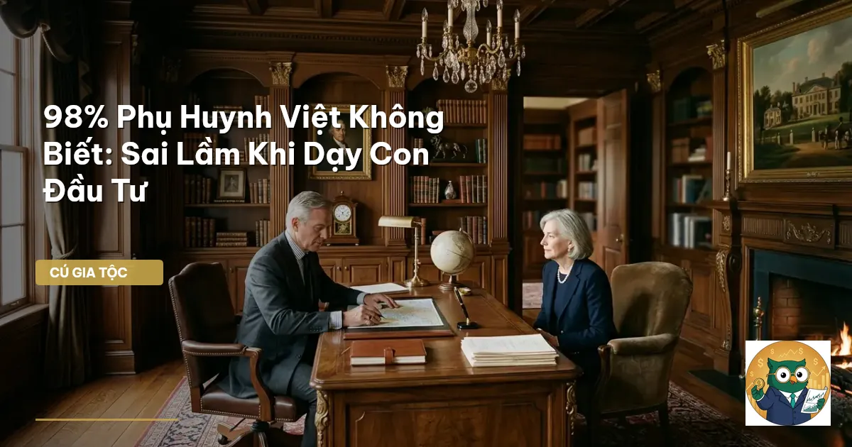 dạy con đầu tư