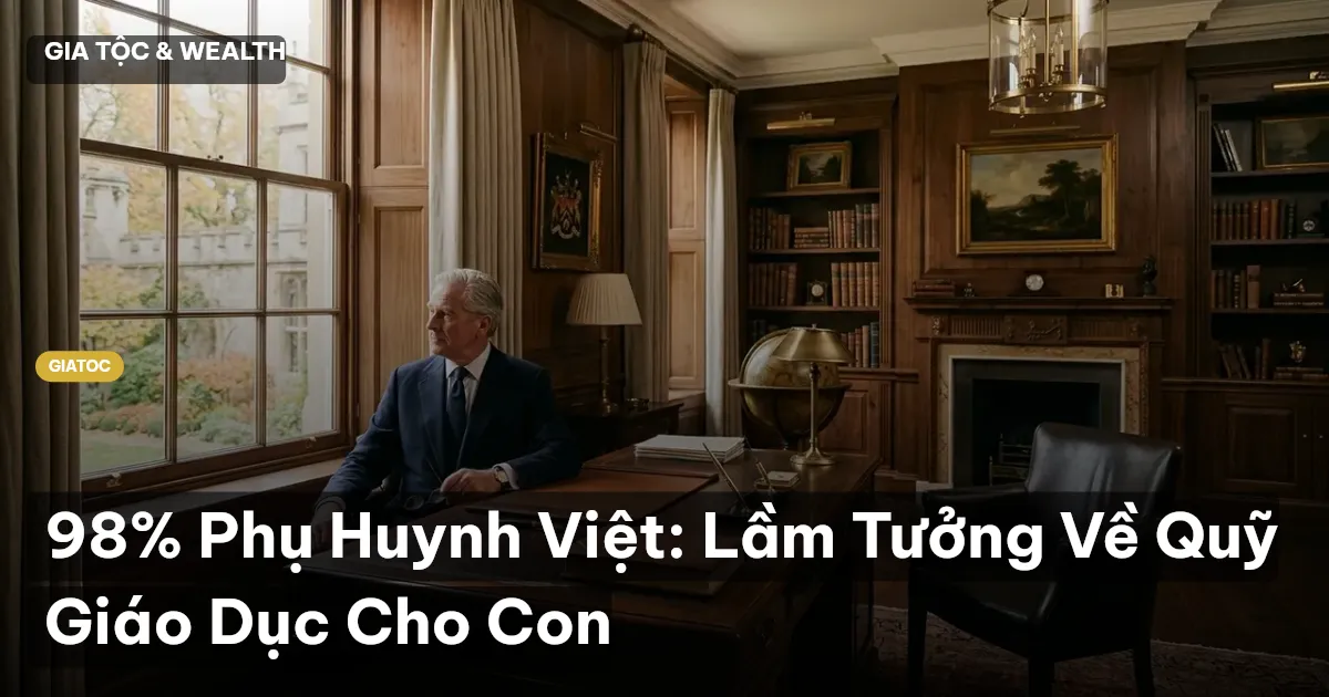 quỹ giáo dục cho con
