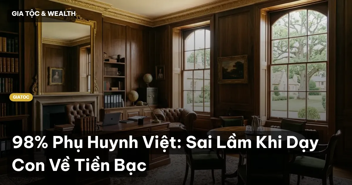 giáo dục tài chính cho trẻ em