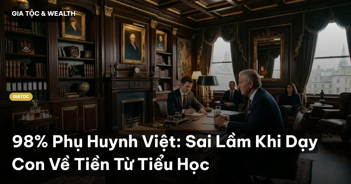 quản lý tài chính cho con