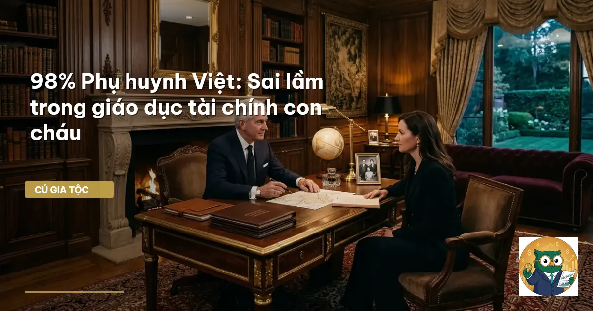 giáo dục tài chính cho trẻ em