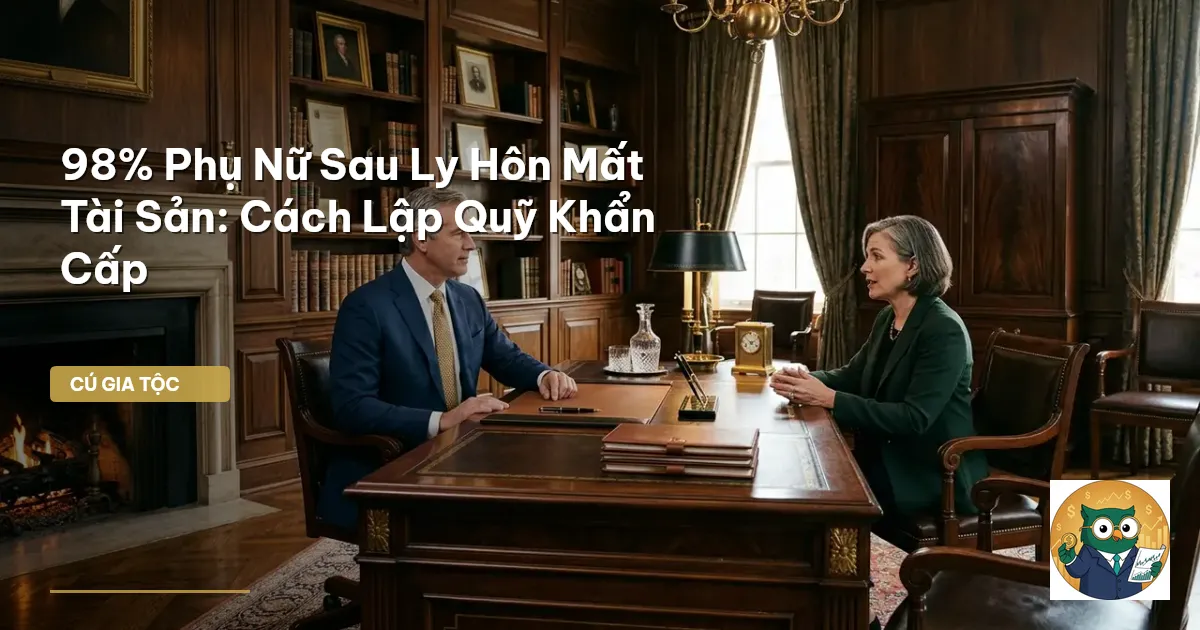 quỹ khẩn cấp sau ly hôn