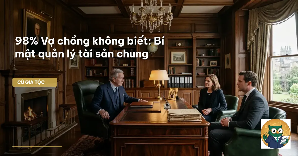 quản lý tài chính vợ chồng