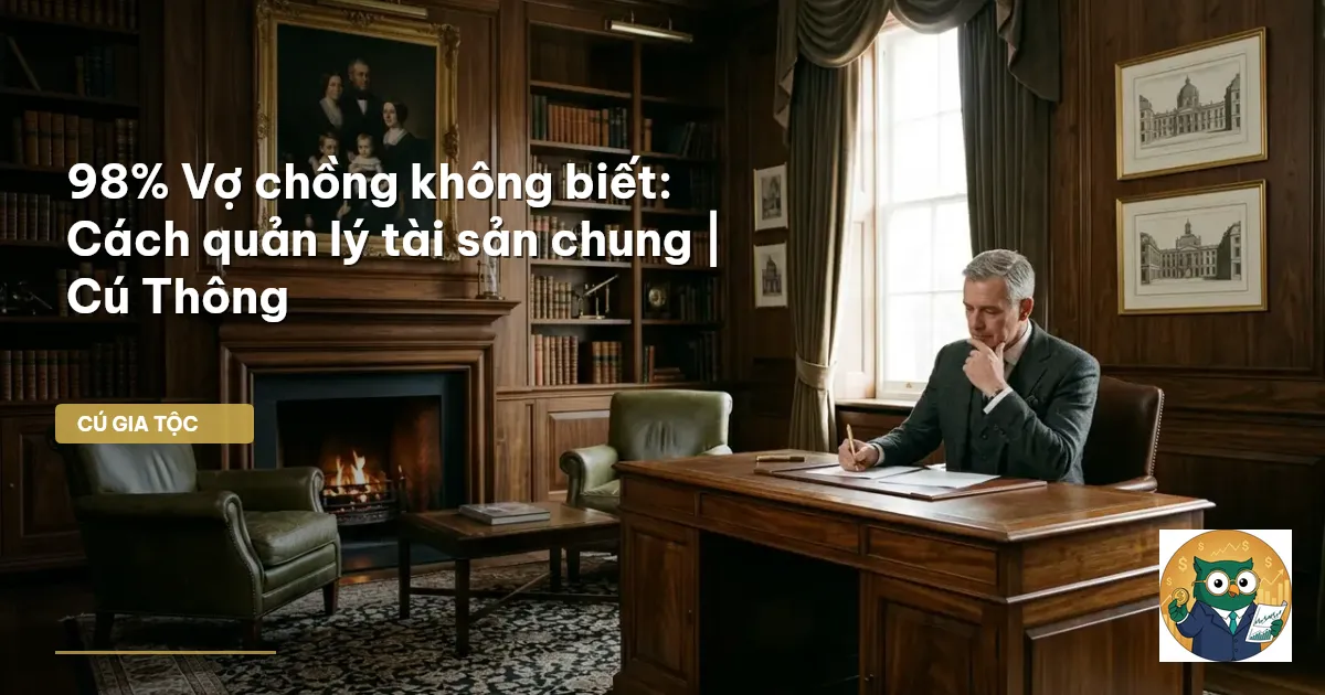 quản lý tài chính vợ chồng