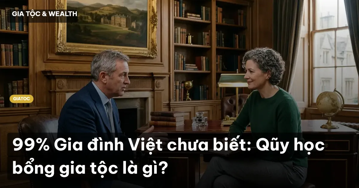 quỹ học bổng gia đình