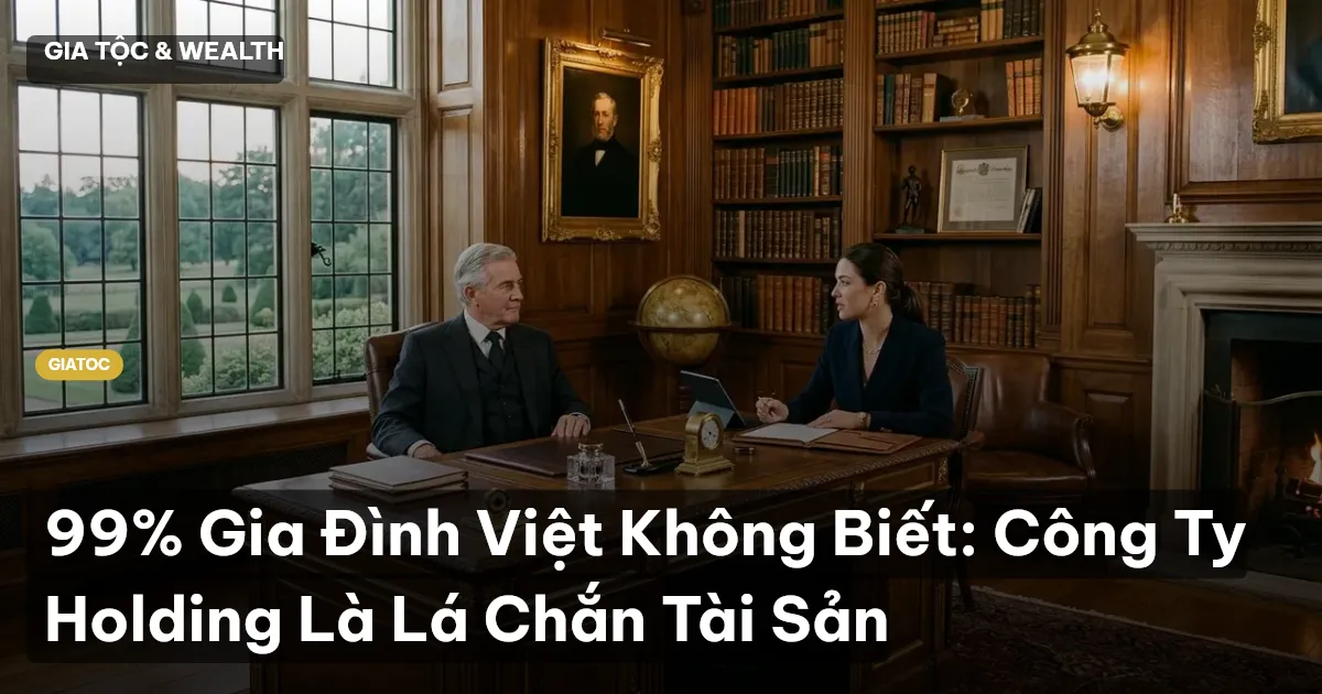 holding gia đình