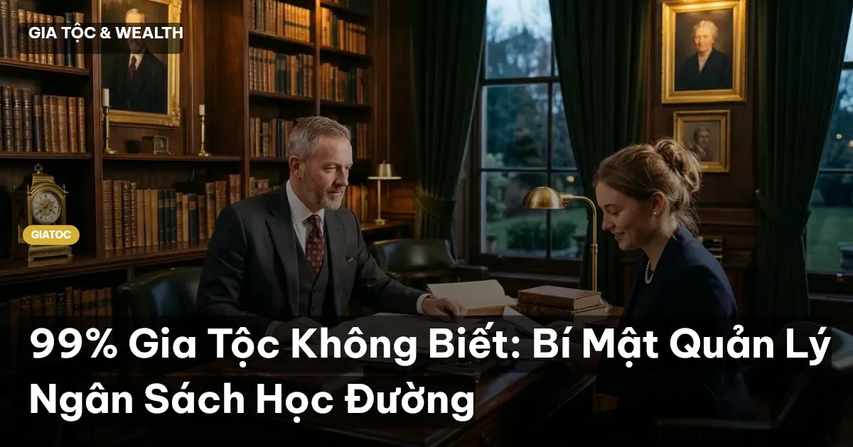 quản lý ngân sách học đường