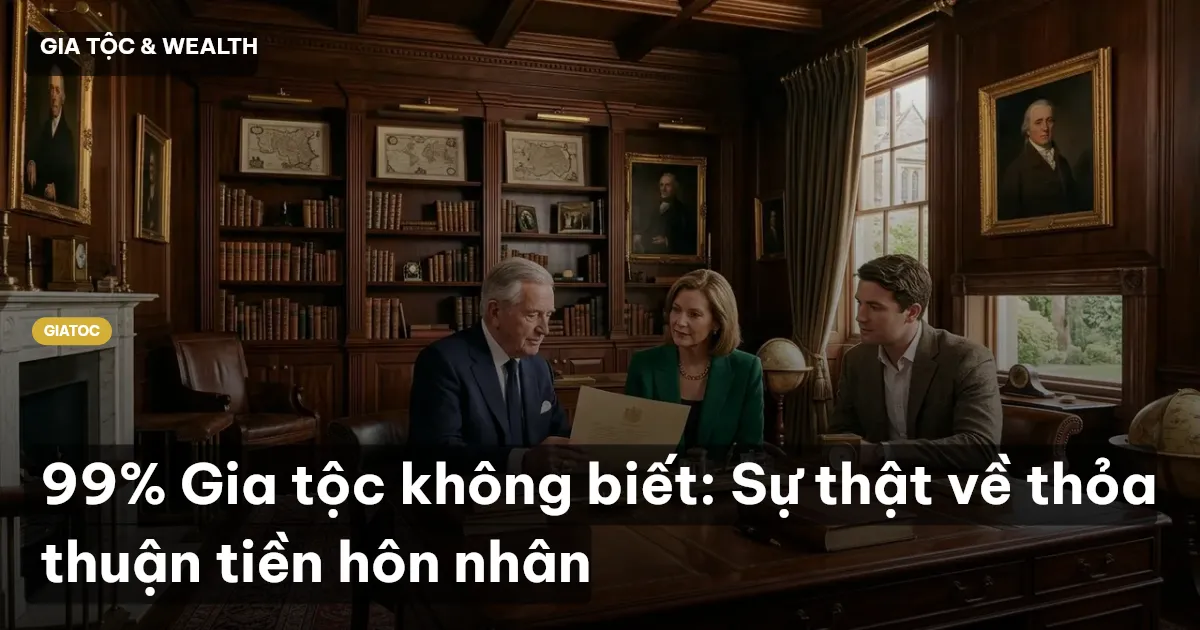 thỏa thuận tiền hôn nhân