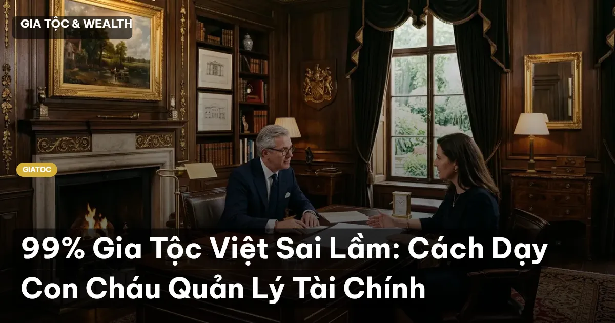 quản lý tài chính gia tộc