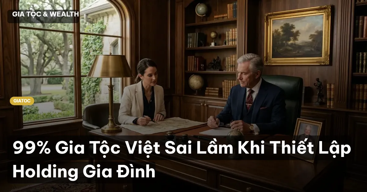 holding gia đình