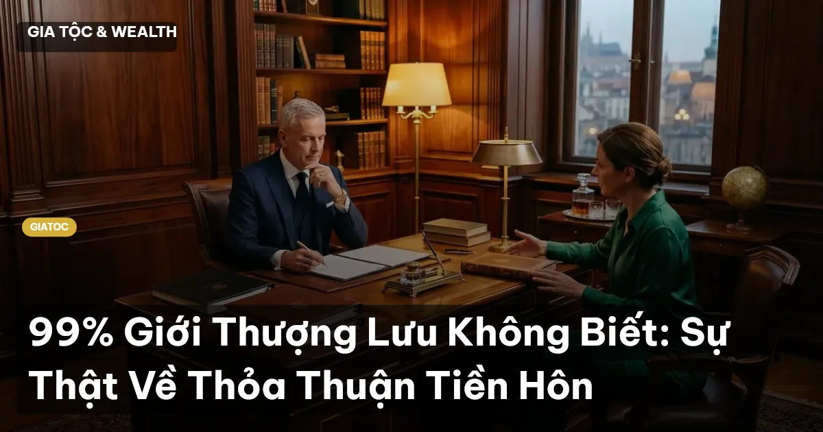 thỏa thuận tiền hôn nhân