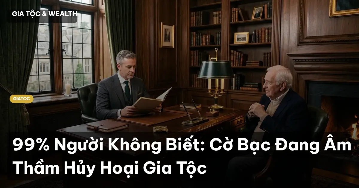 cờ bạc phá nát gia tộc