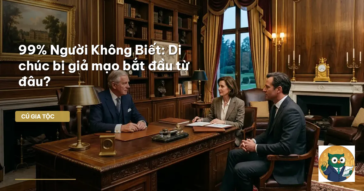 di chúc giả mạo