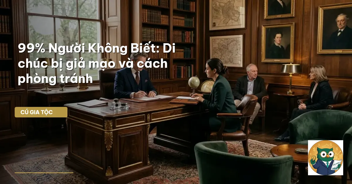 di chúc giả mạo