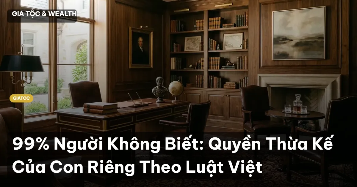 thừa kế con riêng