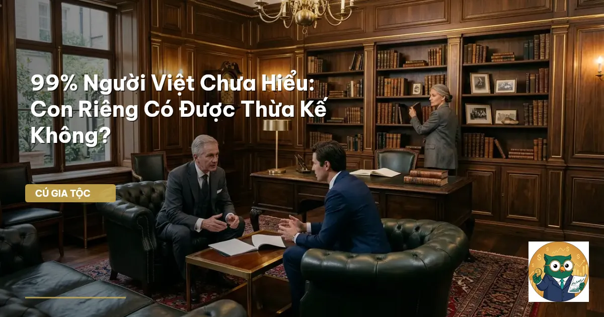 thừa kế con riêng