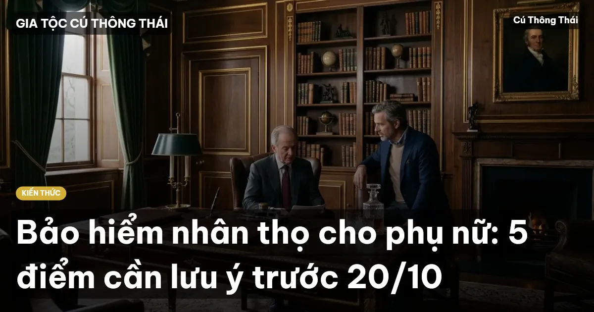 Bảo hiểm nhân thọ cho phụ nữ: 5 điểm cần lưu ý trước 20/10